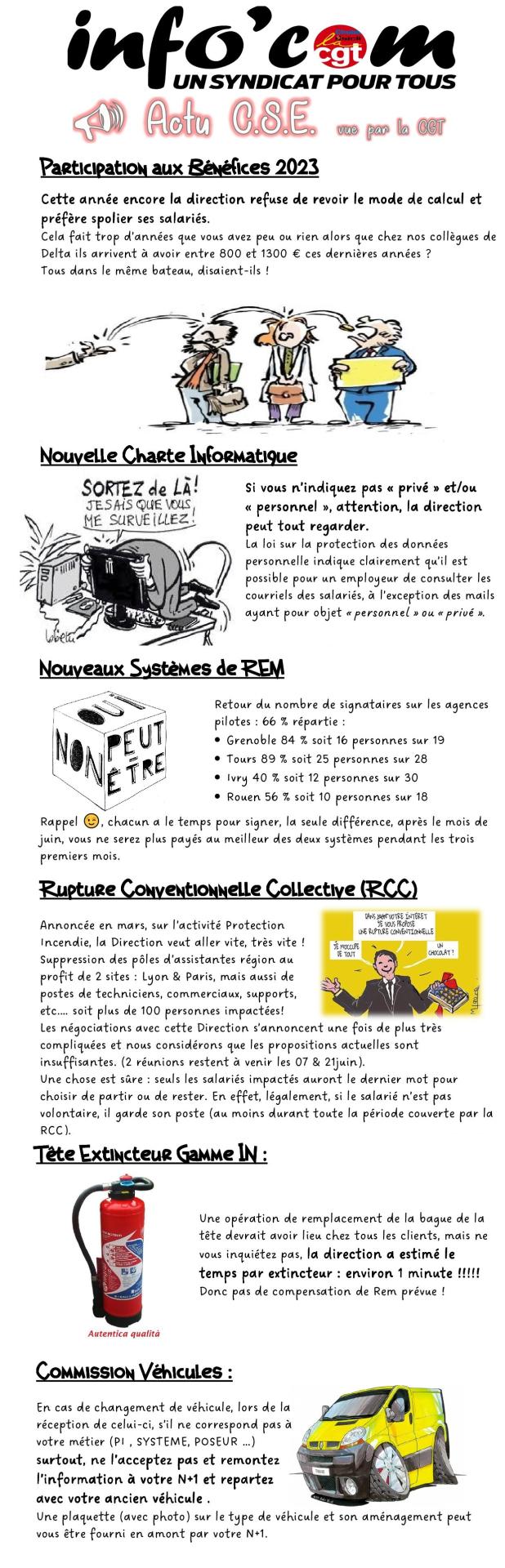 Actu cgt du cse q1 2023 point cgt 01 06 232
