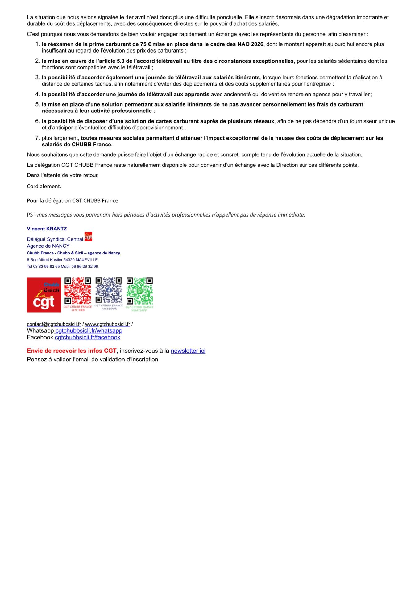 Courriel septembre 26 augmentation carburants page 0002