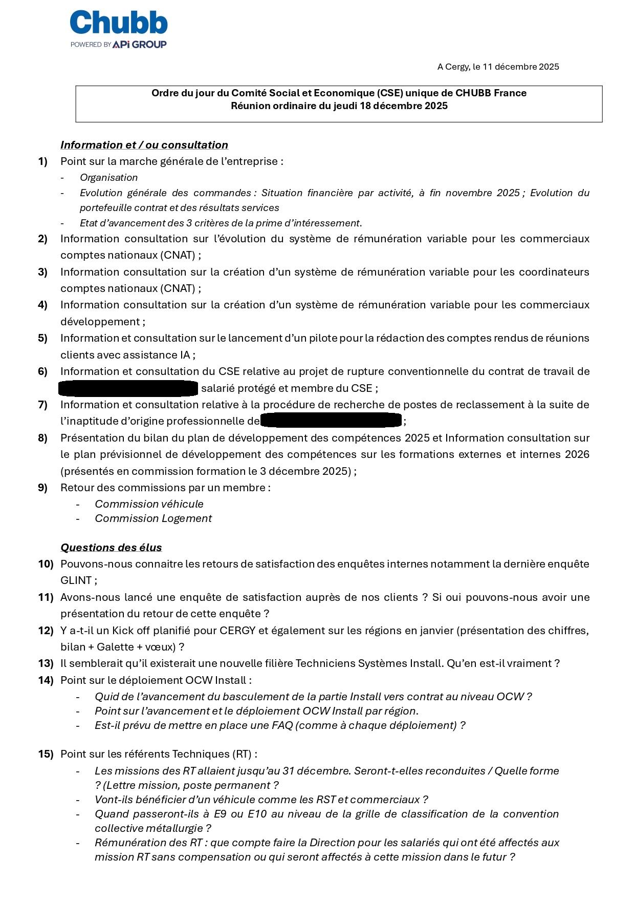 Cse 18 12 2025 ordre du jour page 0001