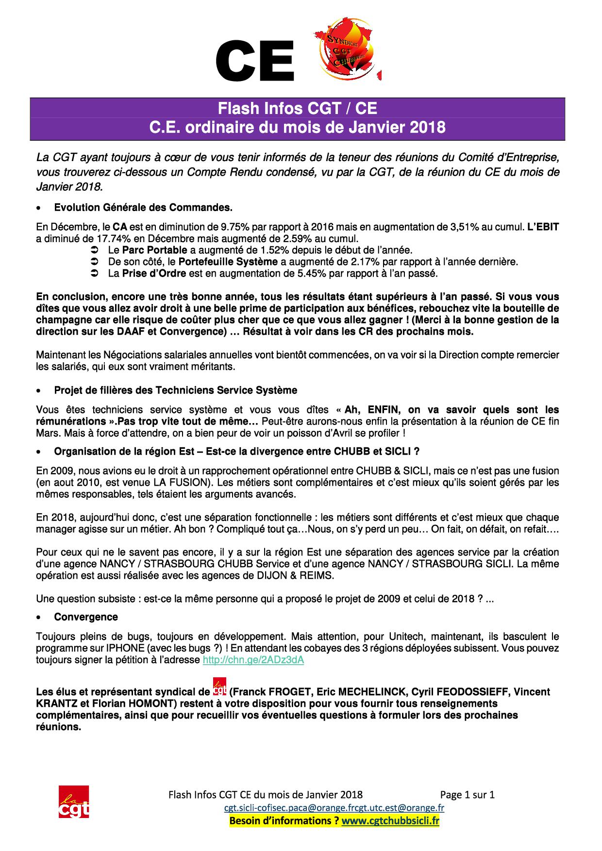 Flash info ce cgt 12019